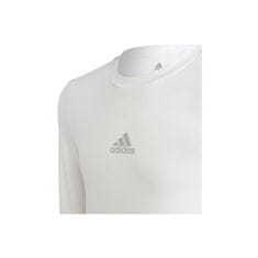 Adidas Majice obutev za trening bela M JR Techfit Compression