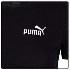 Puma Majice obutev za trening črna L Essentials Embroidery Tee