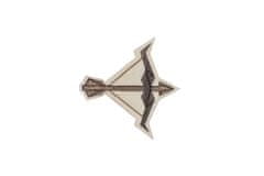 BeWooden lesena broška z motivom strelca Sagittarius Brooch univerzalna