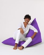 Atelier Del Sofa Vrtna vreča Bean Bag, piramida Big Bed Pouf - vijolična