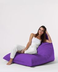 Atelier Del Sofa Vrtna vreča Bean Bag, piramida Big Bed Pouf - vijolična
