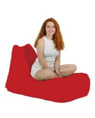 Atelier Del Sofa Vrtna vreča Bean Bag, modna udobna postelja Pouf - rdeča