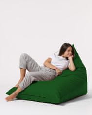Atelier Del Sofa Vrtna vreča Bean Bag, piramida Big Bed Pouf - zelena