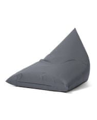 Atelier Del Sofa Vrtna vreča Bean Bag, piramida Big Bed Pouf - Fume