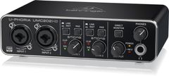 Behringer Behringer UMC202HD avdio vmesnik za snemanje, USB, 24-bit/192kHz, 2 XLR vhod, Phantom napajanje, črn