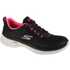 Skechers Čevlji črna 38 EU GO Walk 6 Stunning Glow