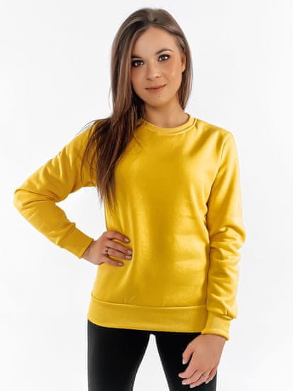 Dstreet Ženska majica brez zapenjanja Fashion II rumena