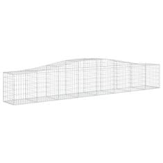 Vidaxl Obokane gabion košare 20 kosa 400x50x60/80 cm pocinkano železo