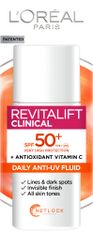 Skincare Revitalift Clinical dnevni fluid z UV zaščito in C vitaminom