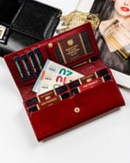 Peterson Elegantna ženska denarnica z motivom kačje kože