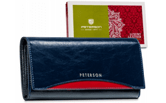 Peterson Elegantna ženska denarnica iz poliranega usnja