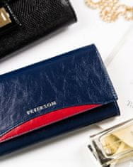 Peterson Elegantna ženska denarnica iz poliranega usnja