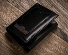 Peterson Usnjena velika moška denarnica brez zaponke