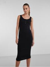Pieces Ženska obleka PCKITTE Slim Fit 17112261 Black (Velikost XL)