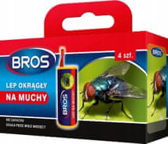 BROS BROS Okrogla past za muhe 4-pack