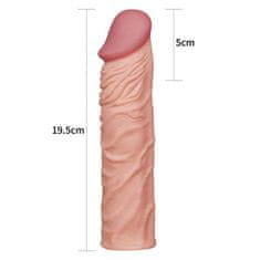 Lovetoy Prevleka in podaljšek za penis "Pleasure X-Tender" (R900232)