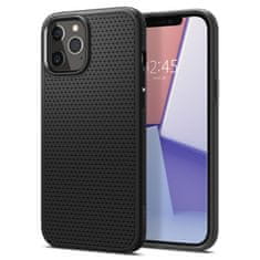 Spigen Spigen Liquid Air - Ohišje za iPhone 12 Pro / iPhone 12 (črno)