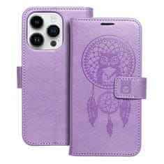 OEM MEZZO Knjižno ohišje za IPHONE 14 Pro dreamcatcher vijolično