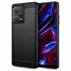 Tech-protect TECH-PROTECT TPUCARBON XIAOMI REDMI NOTE 12 5G / POCO X5 5G ČRN