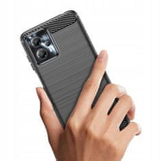 Tech-protect Carbon ovitek za Motorola Moto G13 / G23, črna