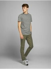 Jack&Jones Moška Marco Chino Hlače Zelena 31/34