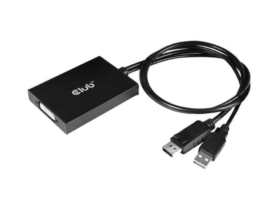 Club 3D CAC-1010 adapter DisplayPort v DVI-D Dual Link, aktivni, M/F