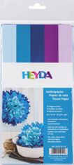 HEYDA Komplet svilenega papirja 50 x 70 cm - modro-vijolična mešanica