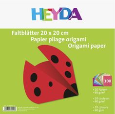 HEYDA Origami papirji 20 x 20 cm (100 kosov)