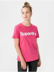 Superdry Ženska Flock Majica Roza M