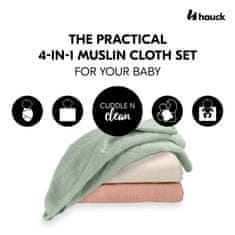 Hauck Cuddle N Clean 3Set Sage/Beige/ Cork