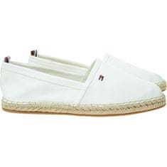 Tommy Hilfiger Espadrilje bela 39 EU Basic Tommy Flat