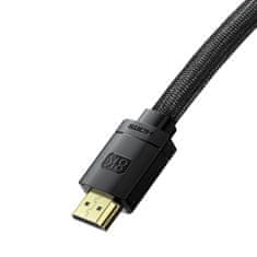 BASEUS adapterski kabel baseus high definition series hdmi 8k v hdmi 8k 1,5 m črn