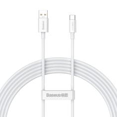 BASEUS baseus superior series supervooc usb-a na usb-c 65w 2m kabel bel