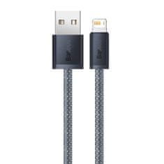 BASEUS baseus iphone usb kabel - lightning 2m, 2.4a siv (cald000516)