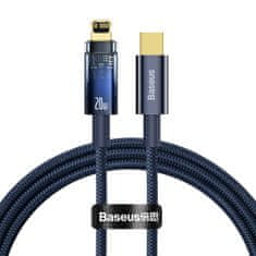 BASEUS baseus explorer series kabel usb type c - lightning 20w 1m modra (cats000003)