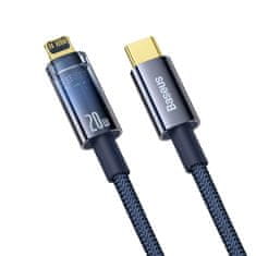 BASEUS baseus explorer series kabel usb type c - lightning 20w 1m modra (cats000003)