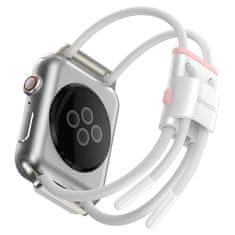 BASEUS zapestnica s paščkom baseus za apple watch 38 mm / 40 mm bela (lbapwa4-a24)