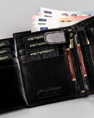 Peterson Usnjena moška denarnica za kartice