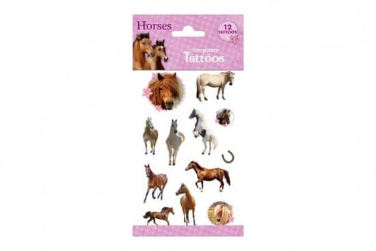 Lowlands Konjske tetovaže obarvane