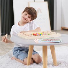 Viga Toys Lesena igra z žogo Ujemi in ujemi Montessori sestavljanka