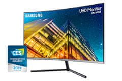 Samsung U32R590CWP monitor, 80,01 cm (32), 4K UHD, VA, ukrivljen (LU32R590CWPXEN)