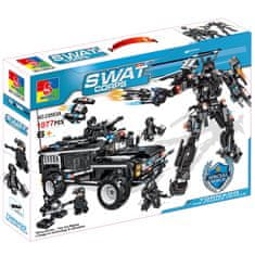 WOMA Terenec ali robot SWAT 2v1, 1077 kosov