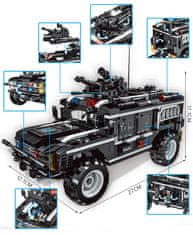 WOMA Terenec ali robot SWAT 2v1, 1077 kosov