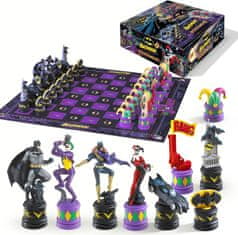 Noble Collection Batman Dark Knight vs Joker - Premium Šahovski Komplet