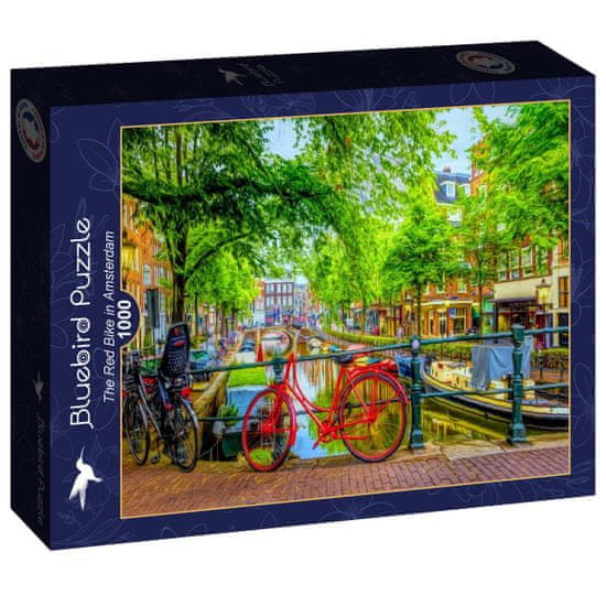 BlueBird print The Red Bike in Amsterdam puzzle 1000 kosov