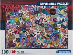Clementoni Stranger Things Badge Impossible puzzle 1000 kosov