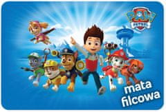 Nickelodeon Podloga iz filca Nickelodeon, Paw Patrol, modra, 75x112 cm