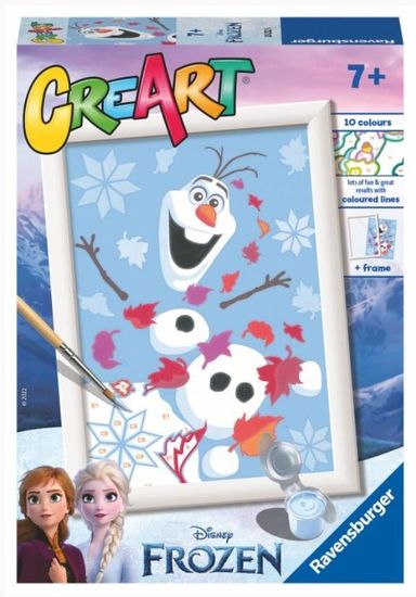 Ravensburger CreArt Disney Ledeno kraljestvo - Smehljajoči se Olaf