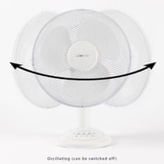 Clatronic VL 3602 WH 30cm 40W namizni ventilator