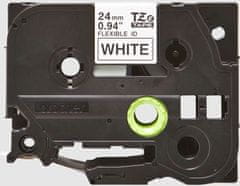 TZE-FX251, črno na belem, širina 24 mm